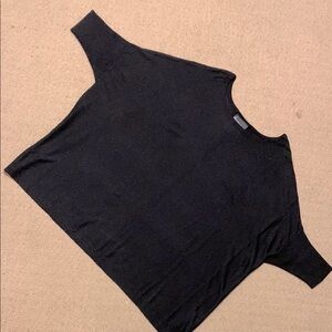 Lane Bryant drop shoulder black top